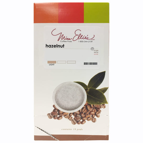 Miss Ellie's Coffee Pods - Hazelnut - Coffee Wholesale USA