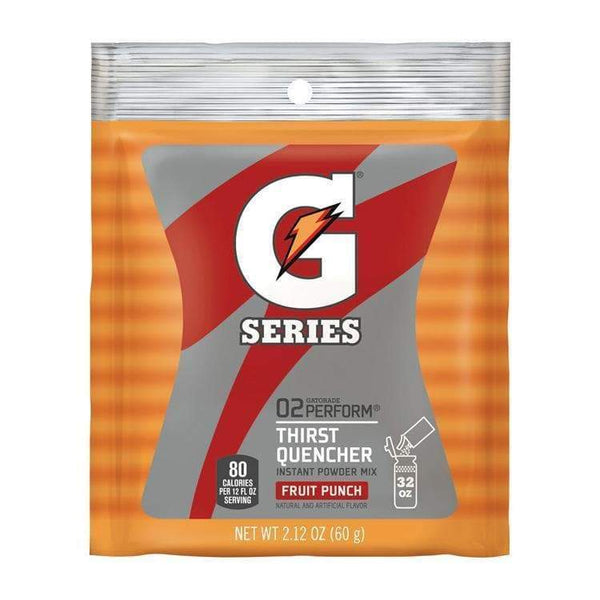 Gatorade Instant Powder Mix - Fruit Punch - 2.12 oz Package (1 Quart)