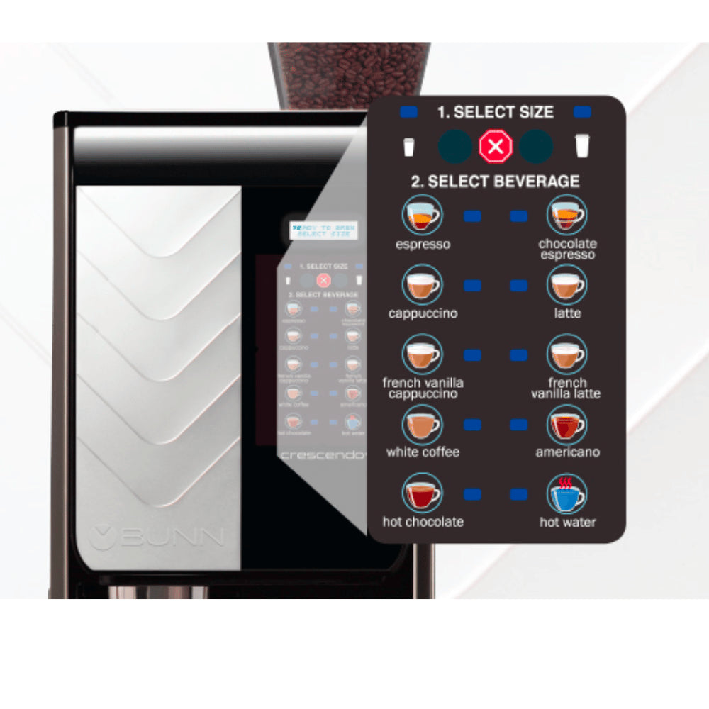 CRESCENDO, 120V 60HZ Bean-to-Cup Espresso 44300.0201