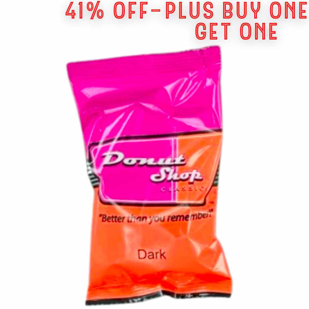 Donut Shop Classics Dark Roast 2oz Portion Packs 42 count