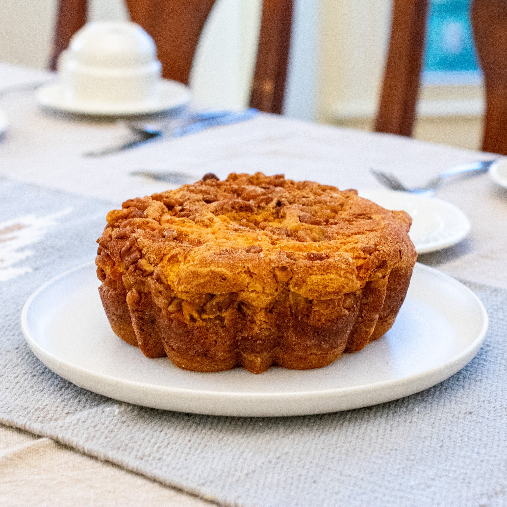 Miss Ellie's Cinnamon Walnut Coffee Cake