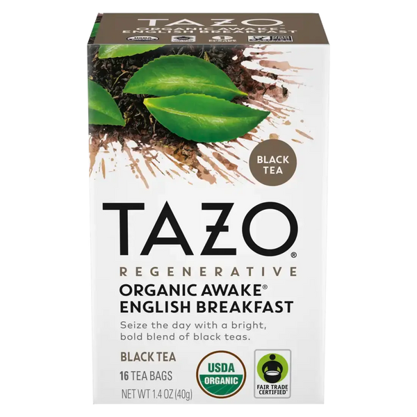 Tazo Organic Awake English Breakfast Tea Bags