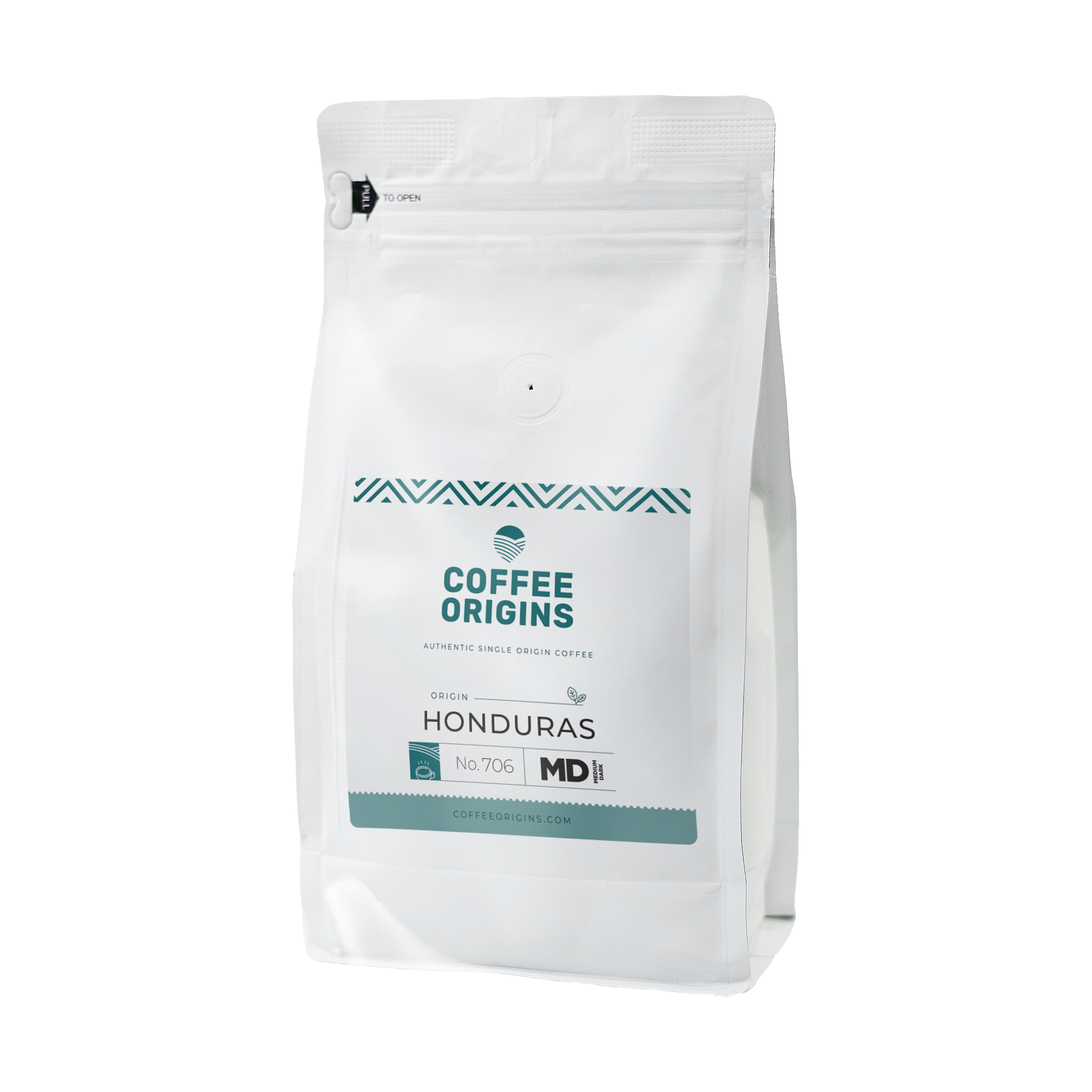 No. 706 Origin Honduras – Whole Bean or Ground Coffee - 12 oz