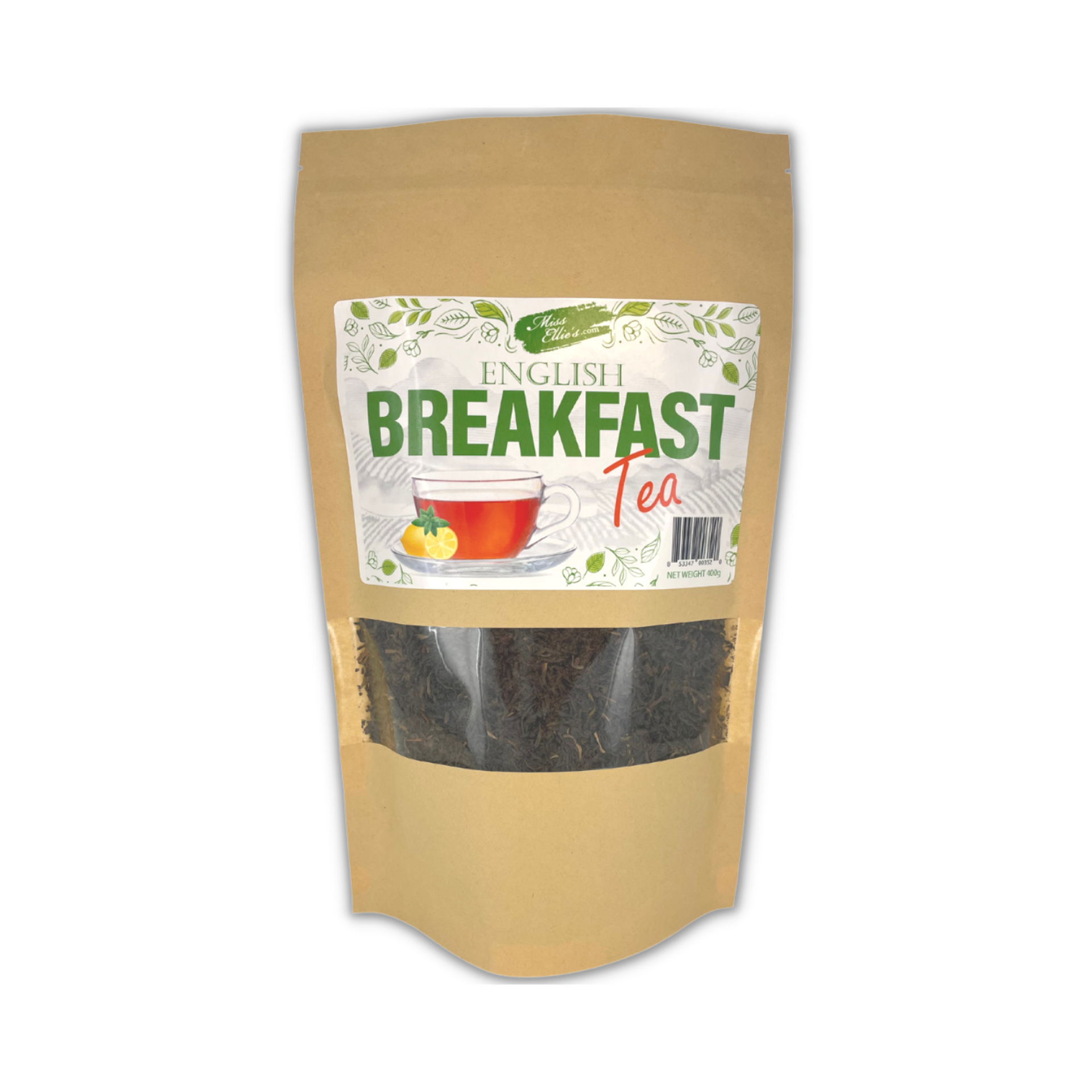 Miss Ellie's English Breakfast Tea - 400g Loose Leaf