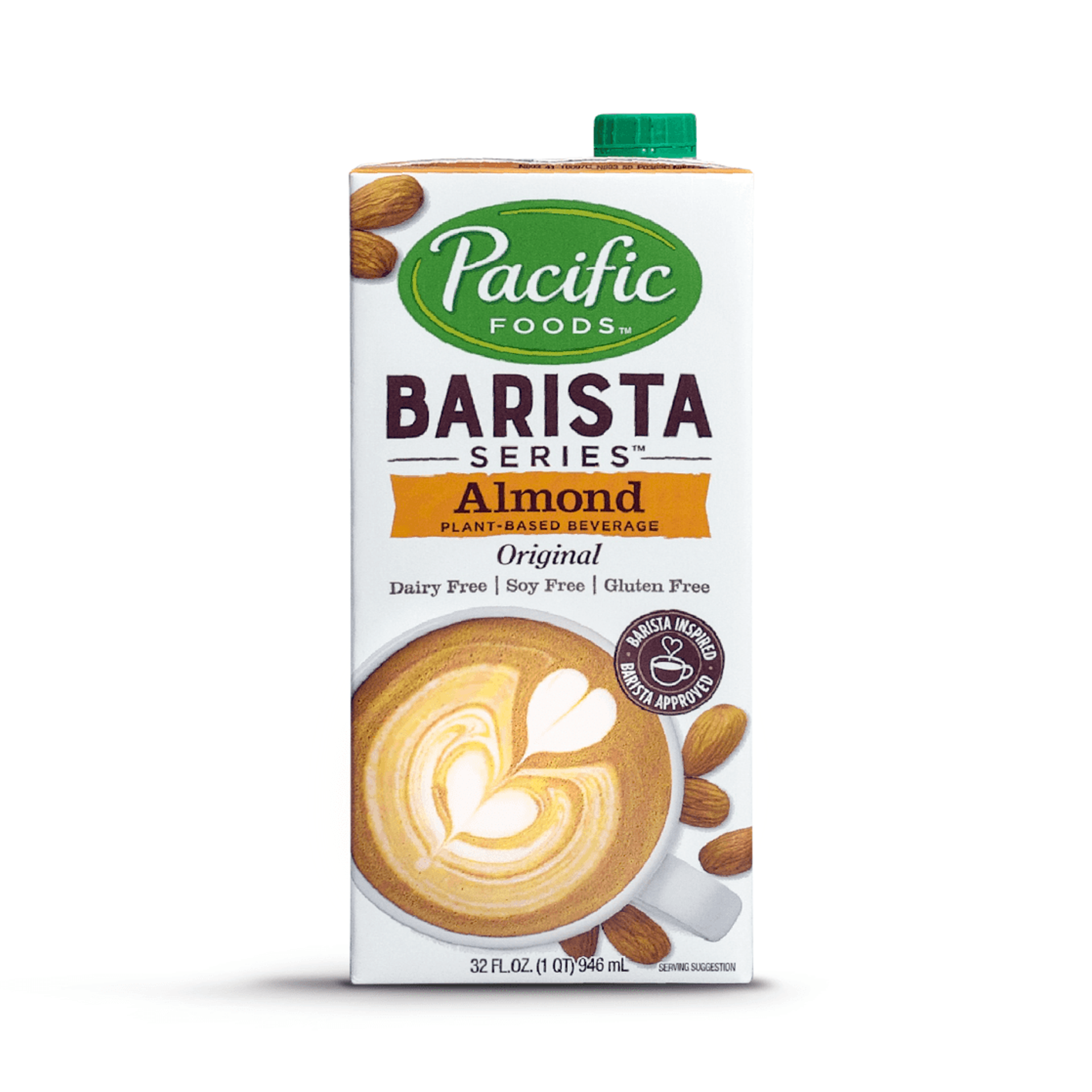 Pacific Foods Barista Series Almond Milk – 32 fl oz (12-Pack)