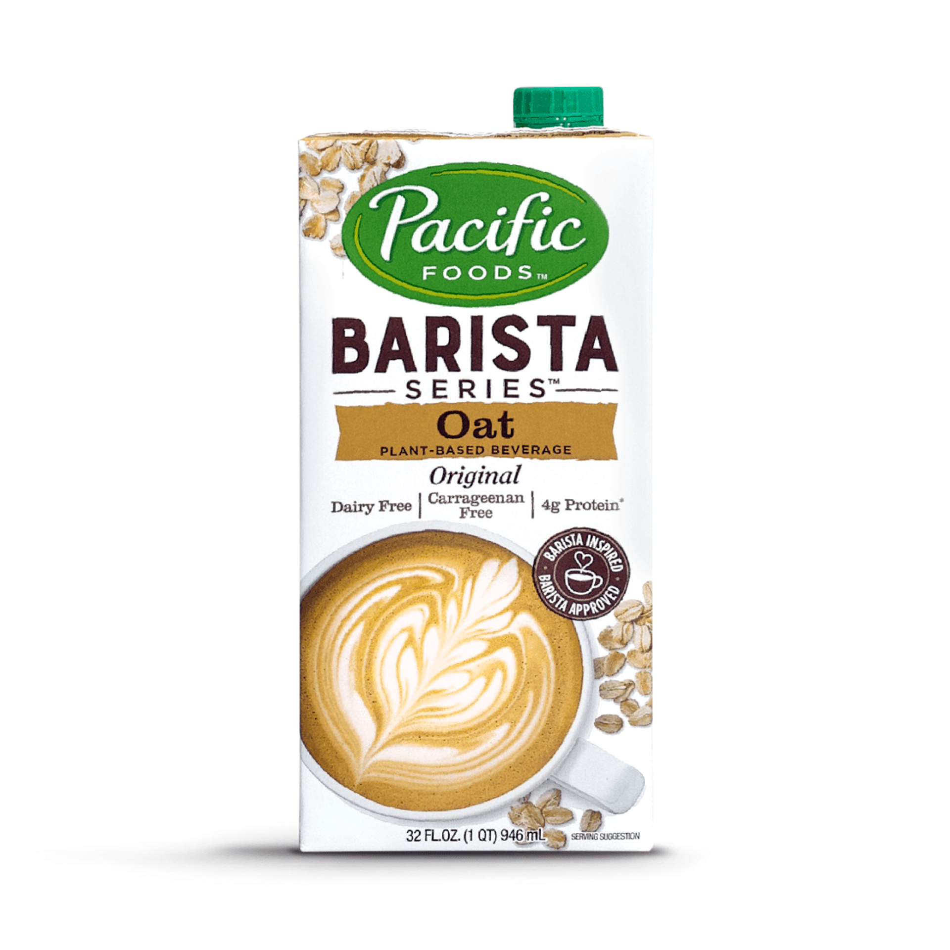 Pacific Foods Barista Series Oat Milk 32 oz (12 Pack)