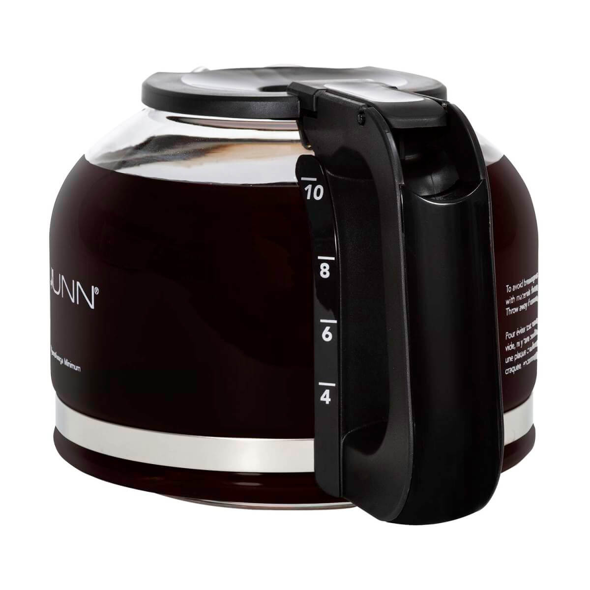 Bunn 10 Cup Drip-Free Carafe - Black Handle 53523.1000