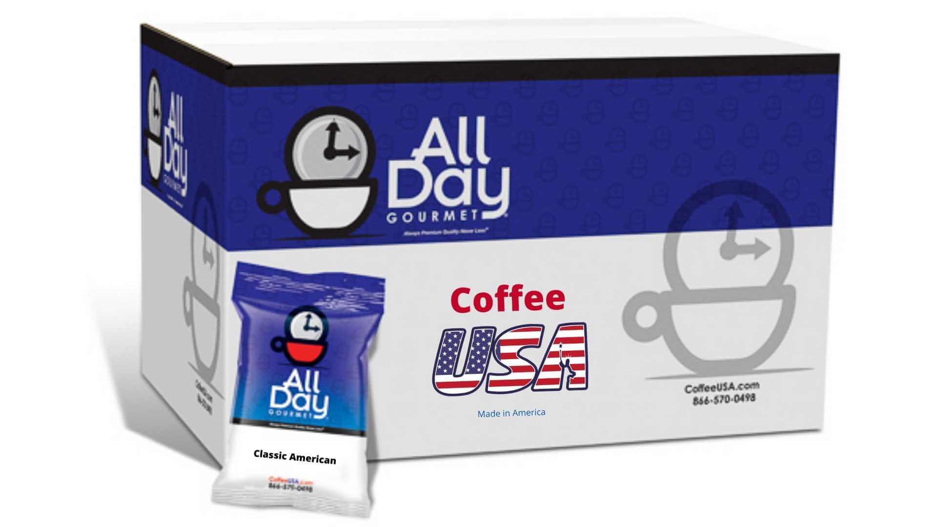 Classic American Pillow Pack  1.75 ounce  Coffee USA