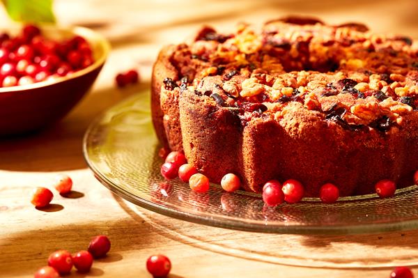 Miss Ellie's Cranberry Coffee Cake