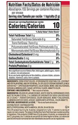 Coffee-mate Lite Powdered Creamer - Original - 11 oz. Canister