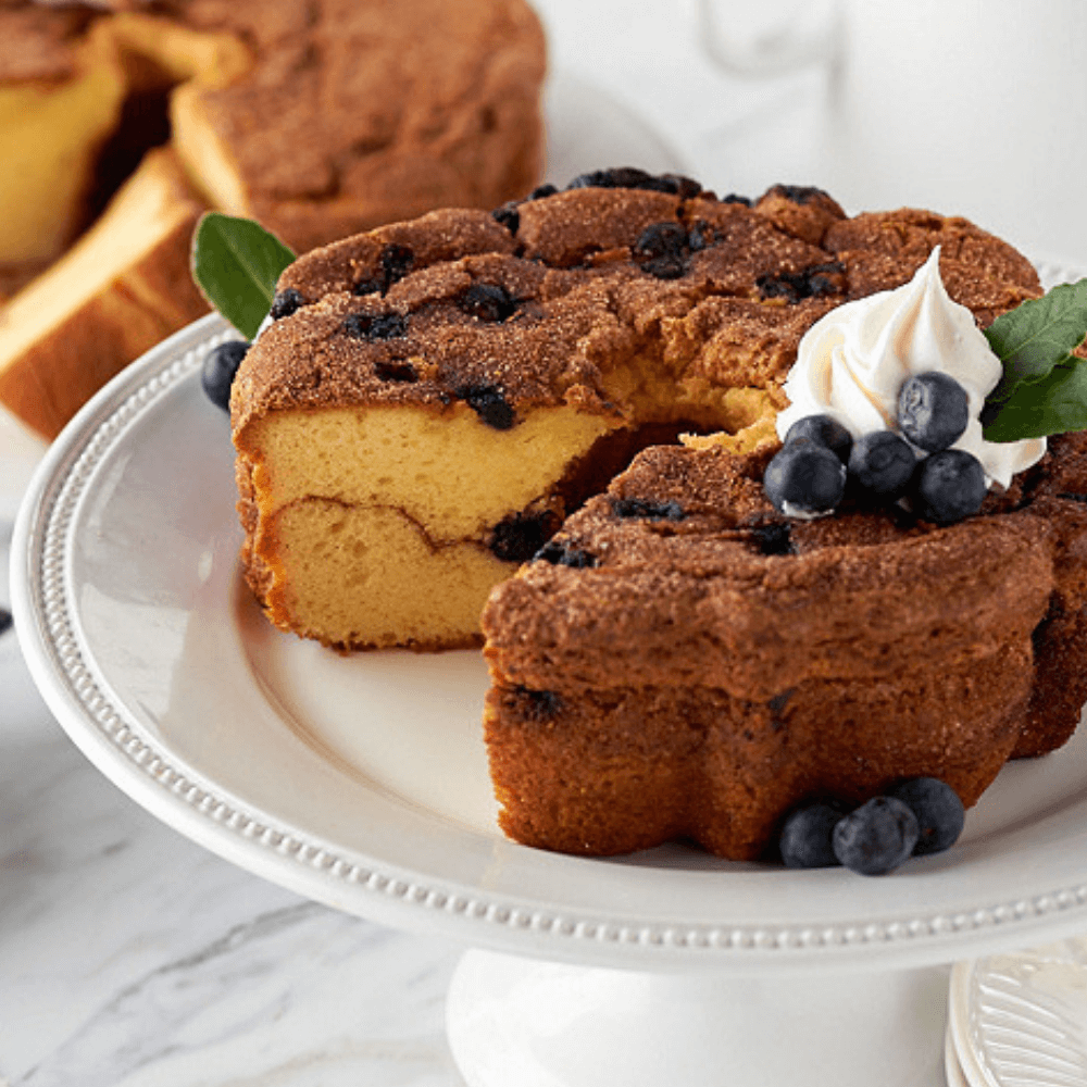 Miss Ellie's Blueberry Coffee Cake