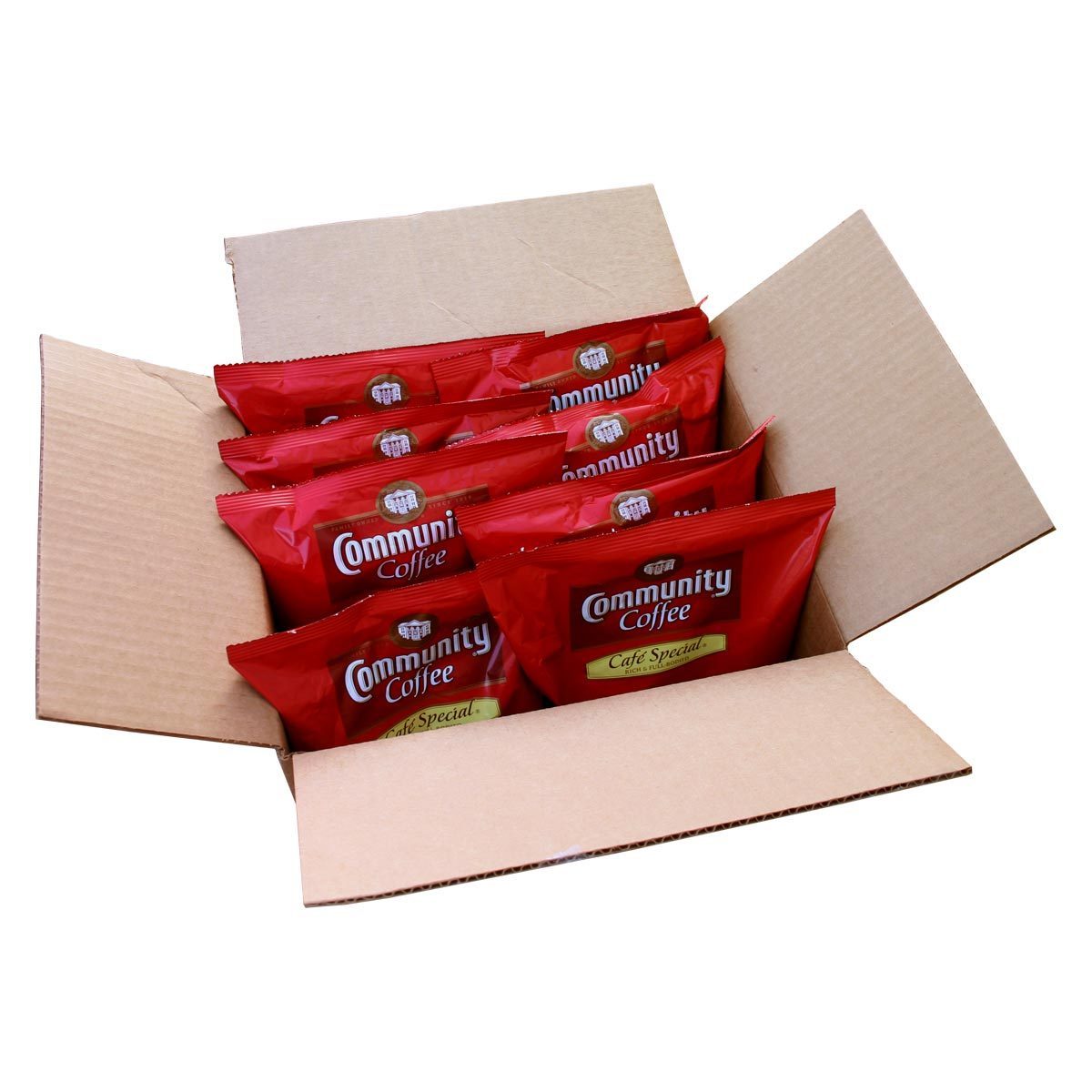 Community Coffee - Cafe Special - 2 oz. Filter Pack - 40 Count Box - Coffee Wholesale USA