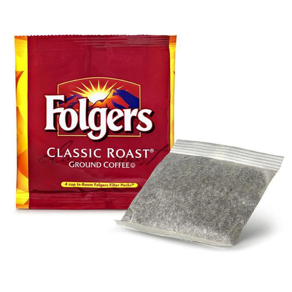 Folgers Coffee - Room Service REGULAR - 200/0.60oz Filter Pack - 4 Cup - Coffee Wholesale USA
