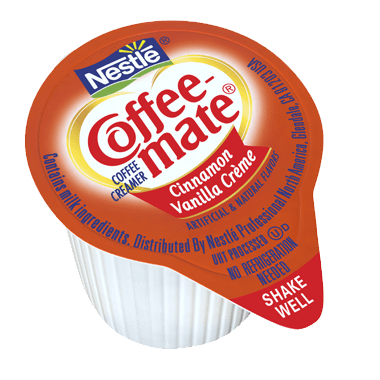 Coffee-mate Liquid Creamer Tubs - Cinnamon Vanilla Crème - 50ct Box