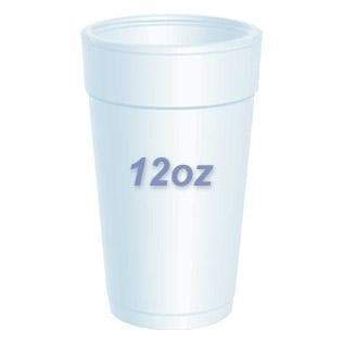 Dart 12J12 12 oz Foam Cup (Case of 1000)