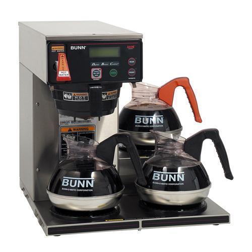 Bunn Axiom-DV-3 Automatic Coffee Brewer - Low Profile (Dual Voltage) - Coffee Wholesale USA