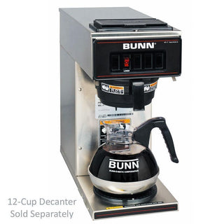 Bunn VP17-3 Commercial Coffeemaker, Stainless Steel