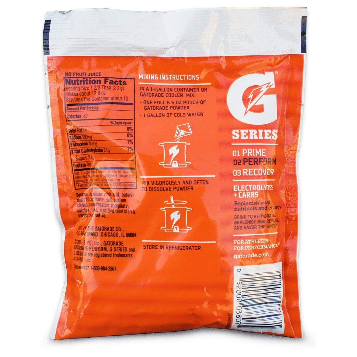 Gatorade Instant Powder Mix Case (Fruit Punch)