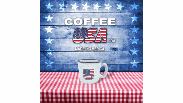 American Flag Mug - Ceramic Campfire Mug USA  Patriotic - Image 6