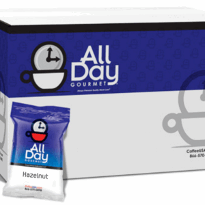 All Day Gourmet - Hazelnut - 1.75oz Pillow Packs 24 Count - Coffee Wholesale USA