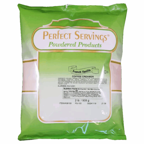 Perfect Servings French Vanilla Bag - 6 - 2 lb. Per Case