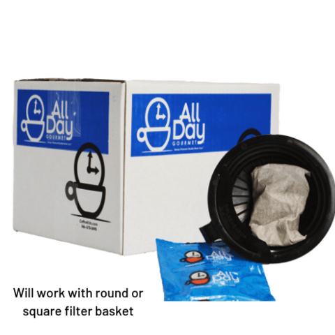 All Day Gourmet Coffee - Bolder Brew - 1.75oz Filter Packs - Coffee Wholesale USA