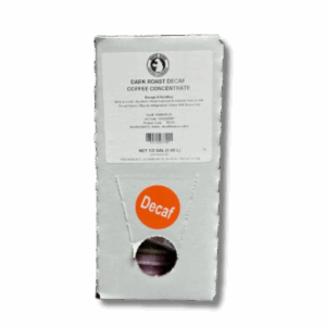 Coffee Dark Roast Decaffeinated Concentrate 30+1
