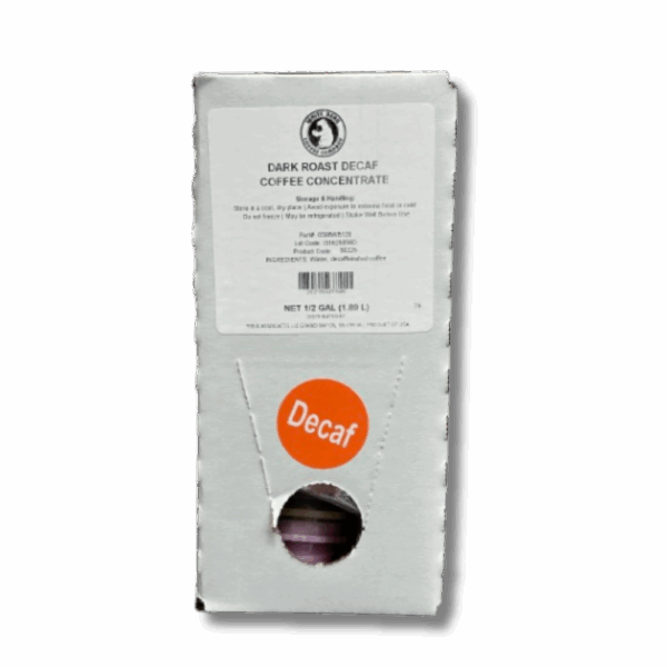 Coffee Dark Roast Decaffeinated Concentrate 30+1