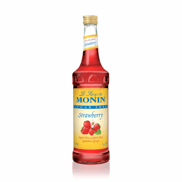 Monin Sugar Free Strawberry Syrup – 750ml